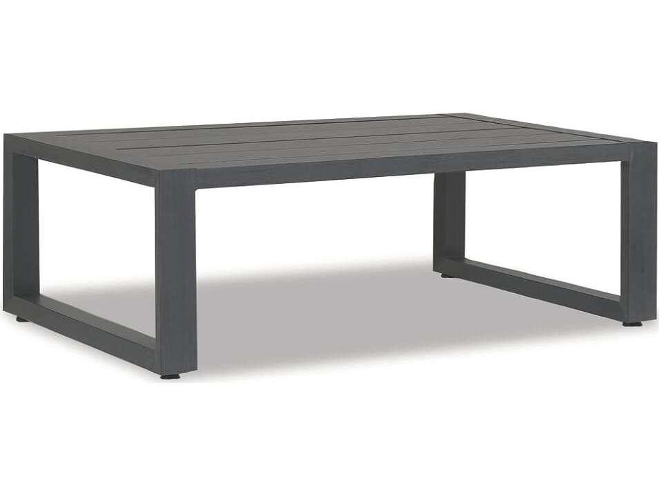 Redondo Aluminum Rectangular Patio Coffee Table