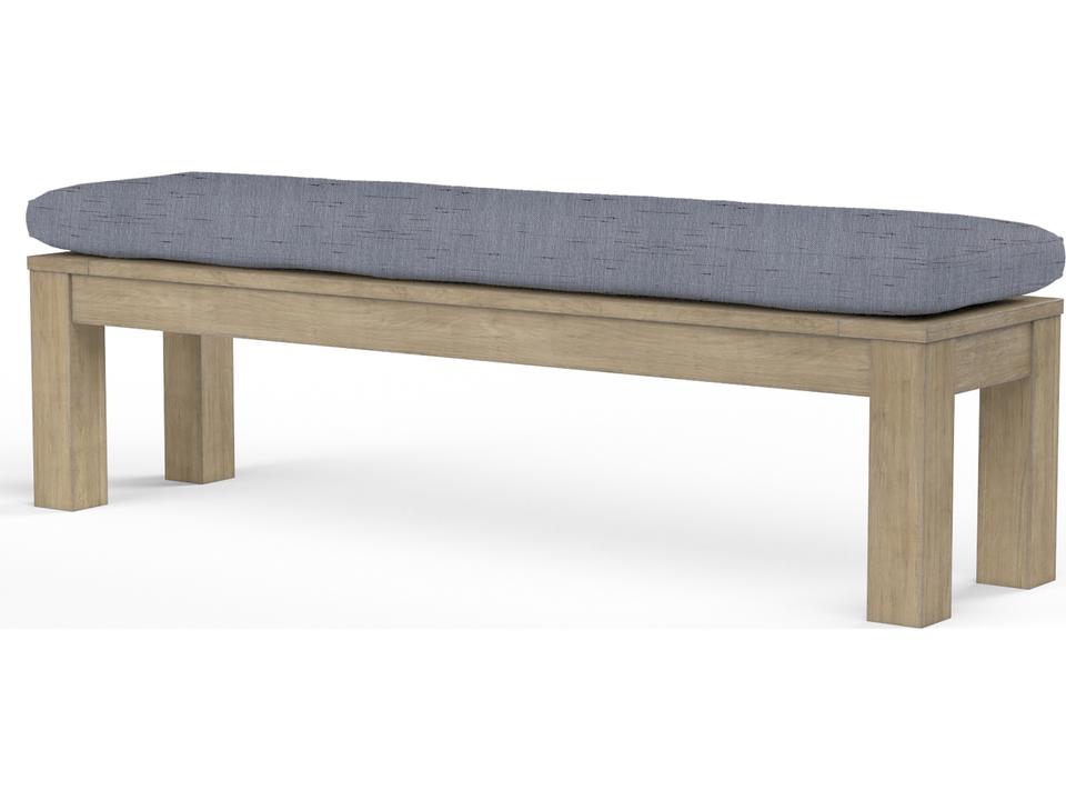 Coastal Teak Dining Outdoor Patio Bench