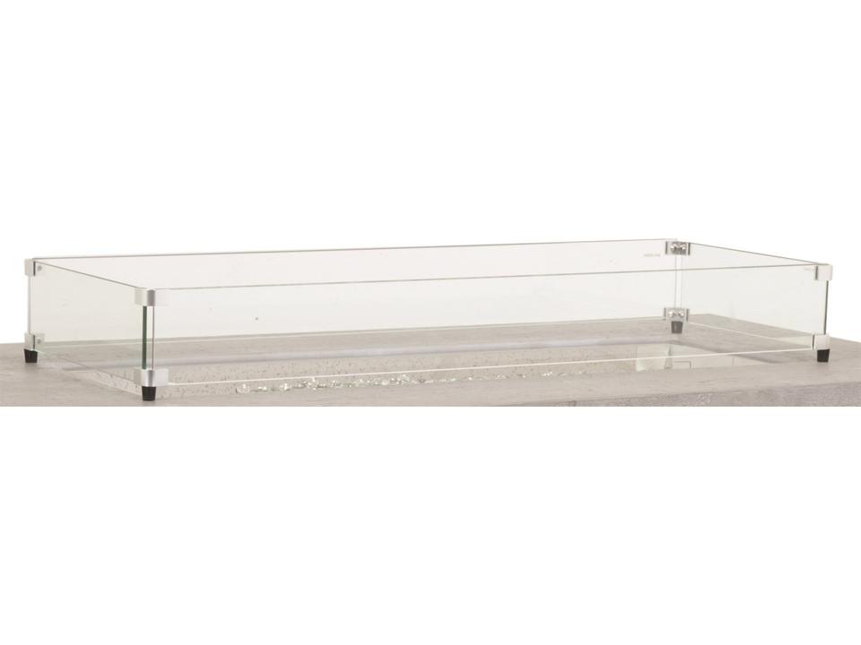 Gravelstone Carrara Fire Pit Glass Surround