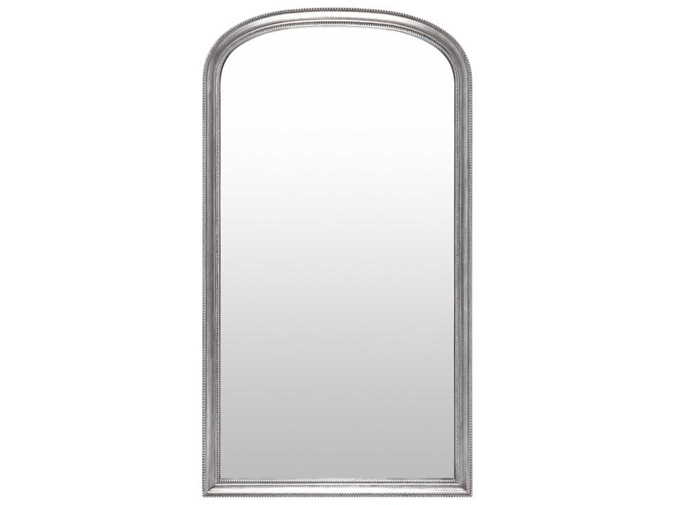 Nalanda Full Length Mirror in Antiqued Metallic Silver