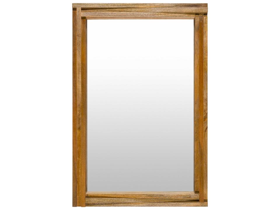 Auckland Brown Rectangular Wall Mirror