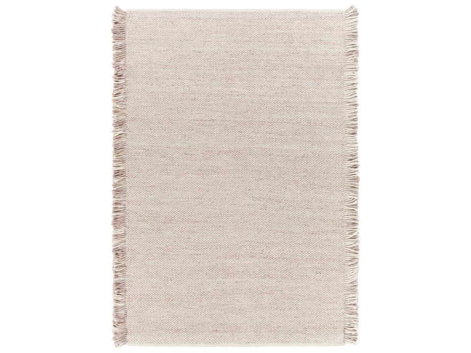 Azalea Recycled PET Yarn Outdoor Area Rug in Taupe Cream