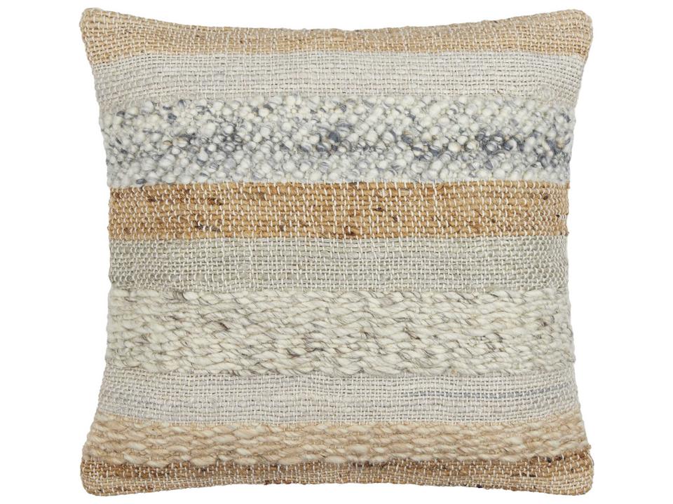 Boundary Woven Accent Pillow with Knife Edge