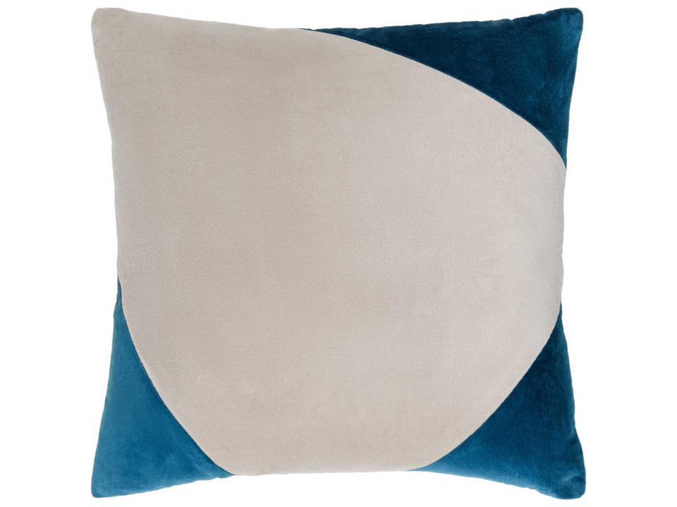 Cotton Velvet Accent Pillow with Soft Polyester Fill