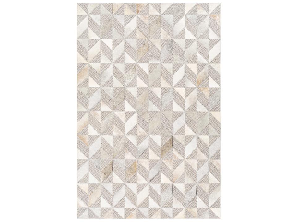 Jardin Hand Woven Wool and Leather Area Rug