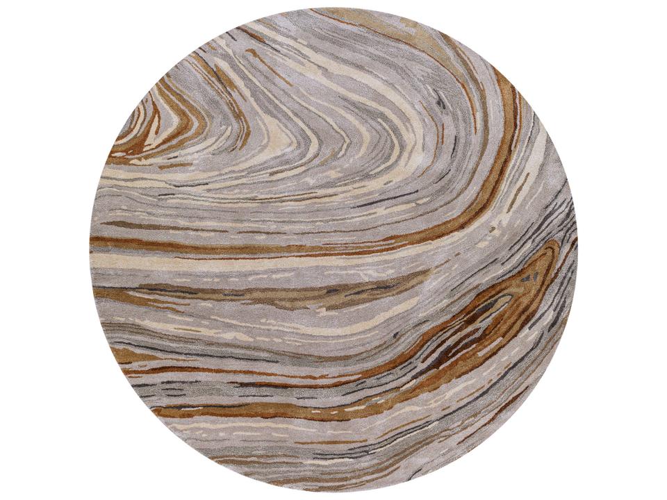 Kavita Hand Tufted Viscose Wool Area Rug with Lustrous Sheen