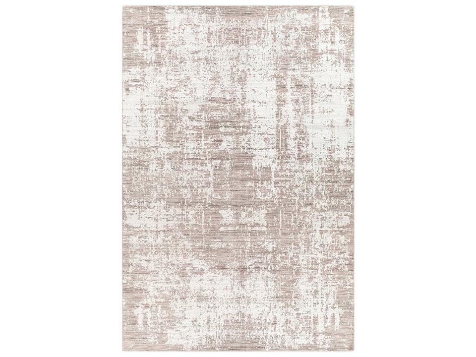 Lucknow Hand Knotted Area Rug Viscose Wool Blend
