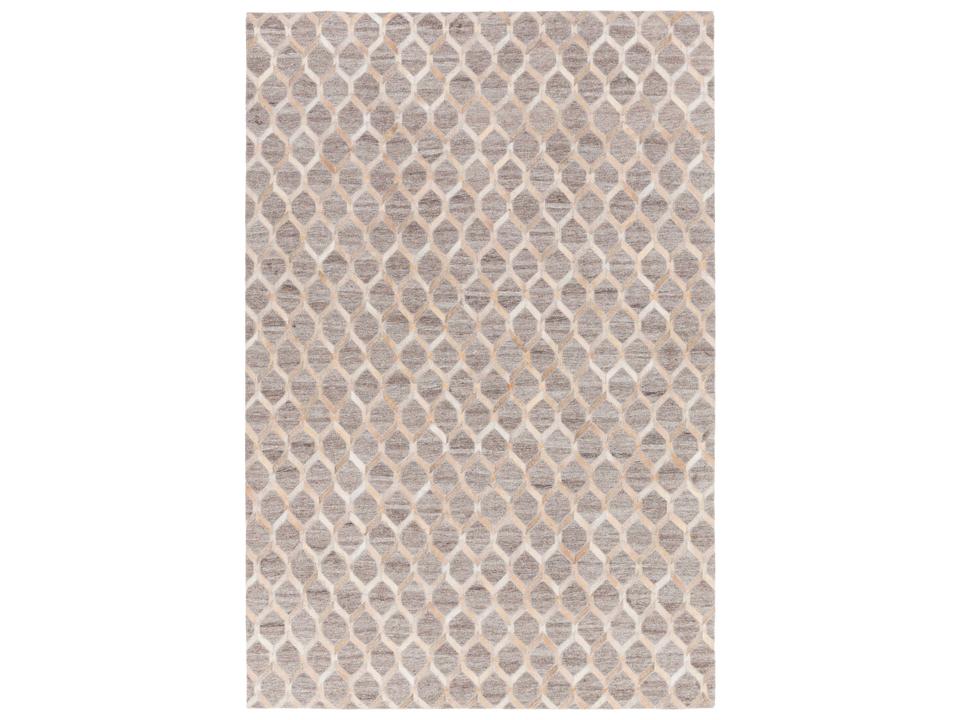 Medora Area Rug Hand Woven Hair On Hide Chenille Viscose