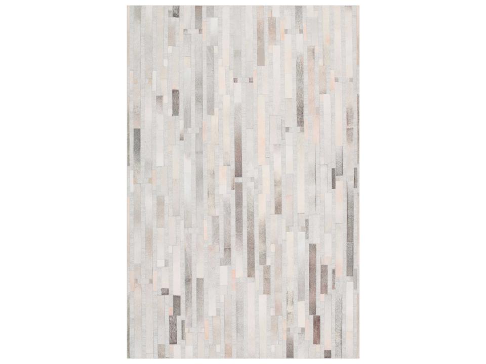 Medora Modern Contemporary Hair On Hide Chenille Viscose Area Rug