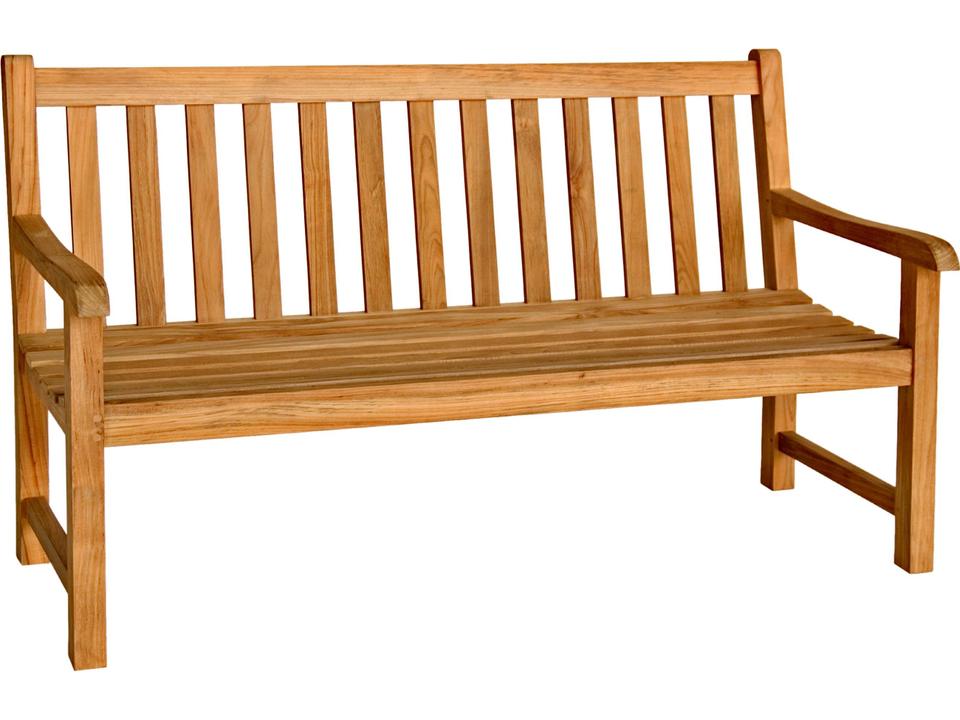 Classic Teak 5-Foot Outdoor Patio Bench