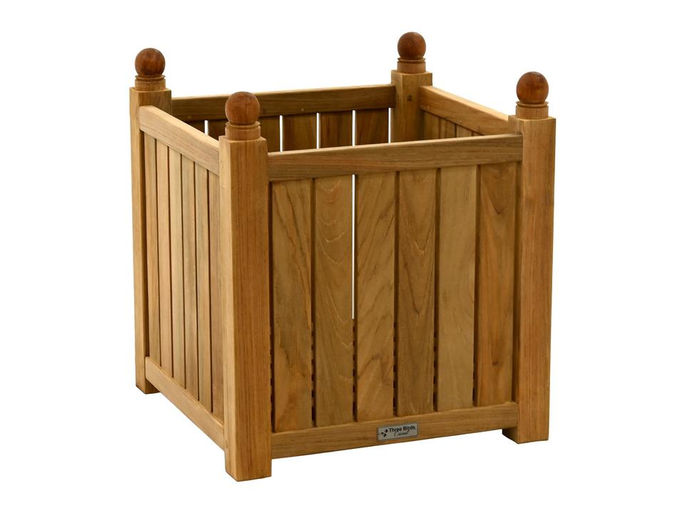 Teak Medium Flower Box