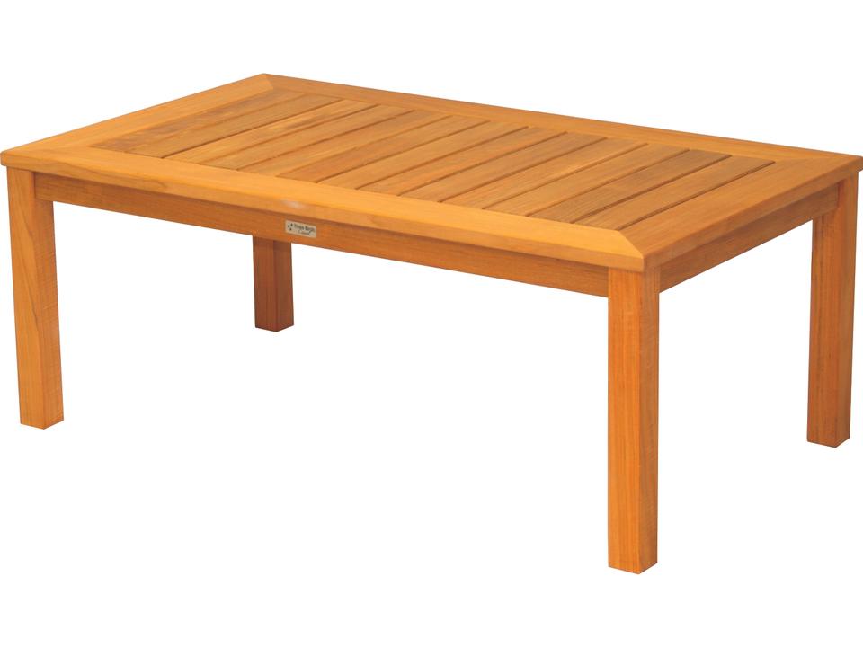 Newport 48-Inch Rectangle Teak Coffee Table