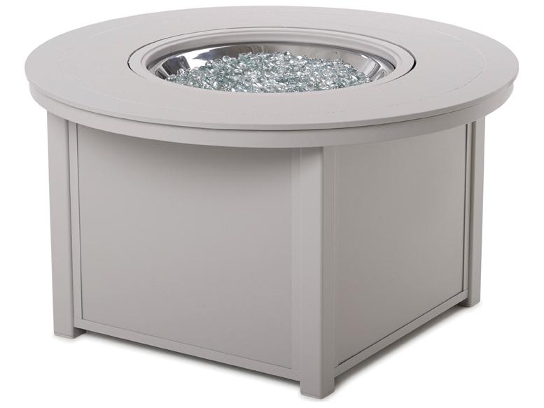 42-Inch Round Rustic MGP Fire Pit Table