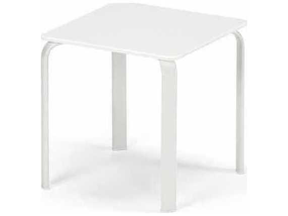 Marine Grade Polymer Square Outdoor End Table