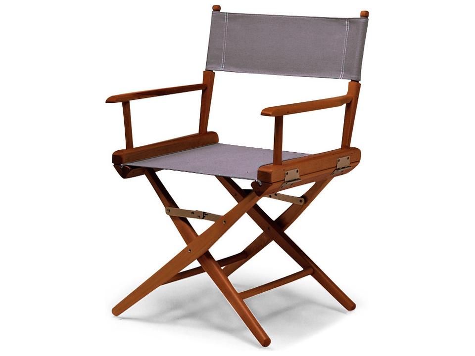 World Famous Wood Sling Dining Height Director Chair