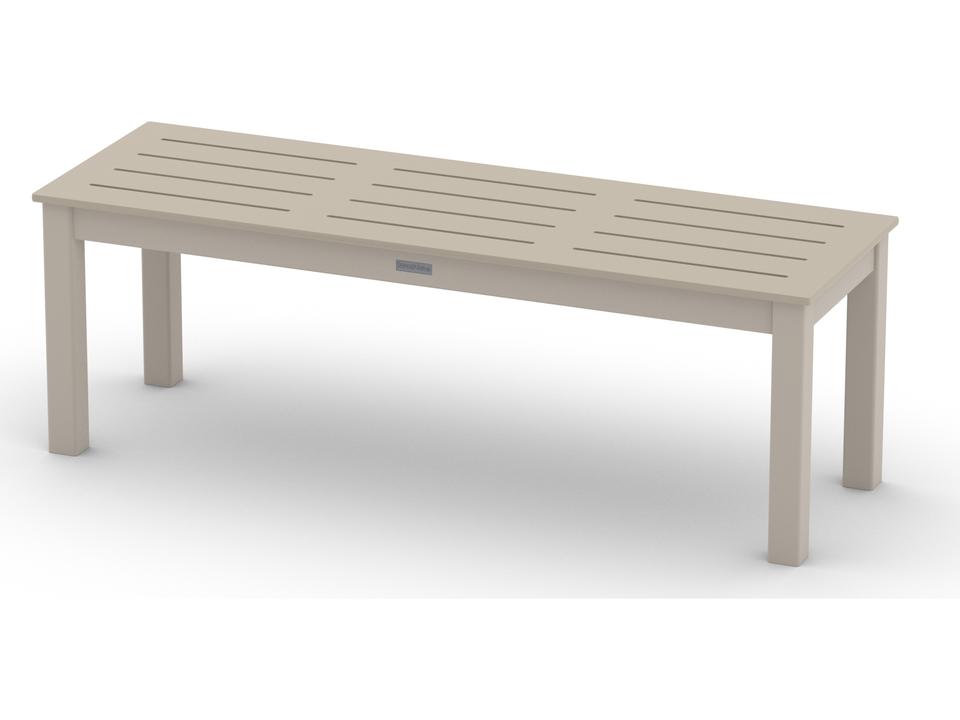 Bazza 54-Inch Flat Outdoor Bench
