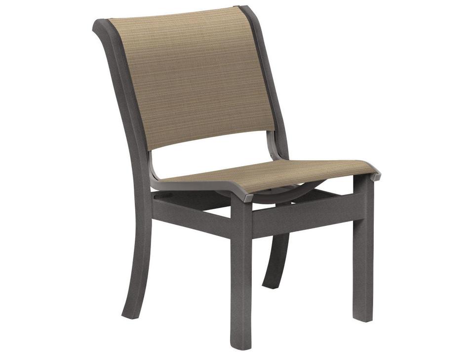 Leeward Marine Grade Polymer Stackable Dining Side Chair