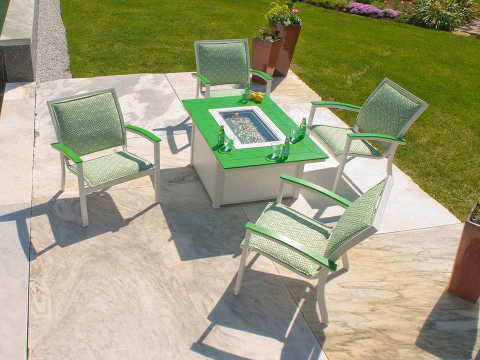 Bazza MGP Aluminum Sling Lounge Set