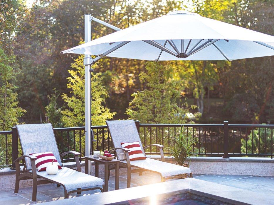 Belle Isle Sling Aluminum Lounge Set