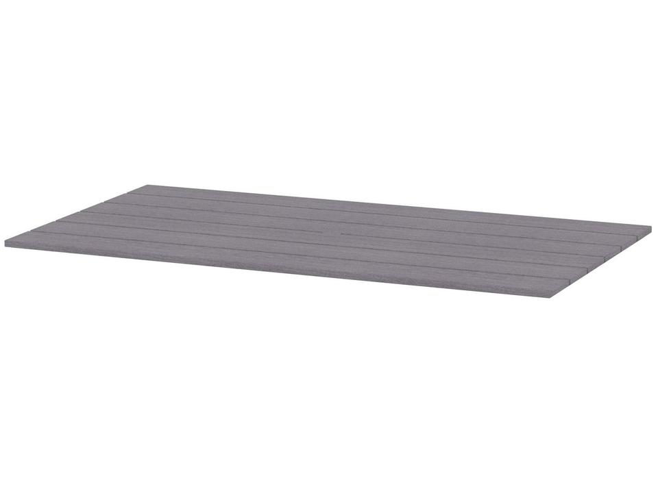 MGP 96x48 Inch Rectangular Dining Table Top with Umbrella Hole