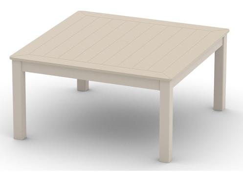 Marine Grade Polymer Square Coffee Height Table