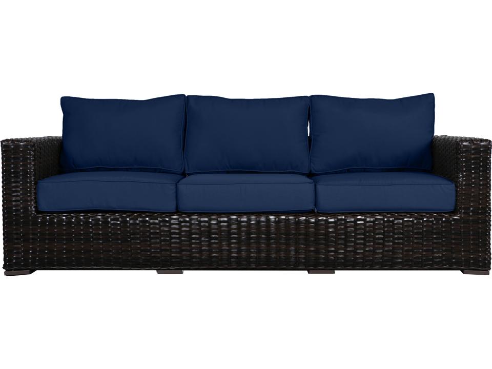Santa Monica Wicker Cushion Sofa