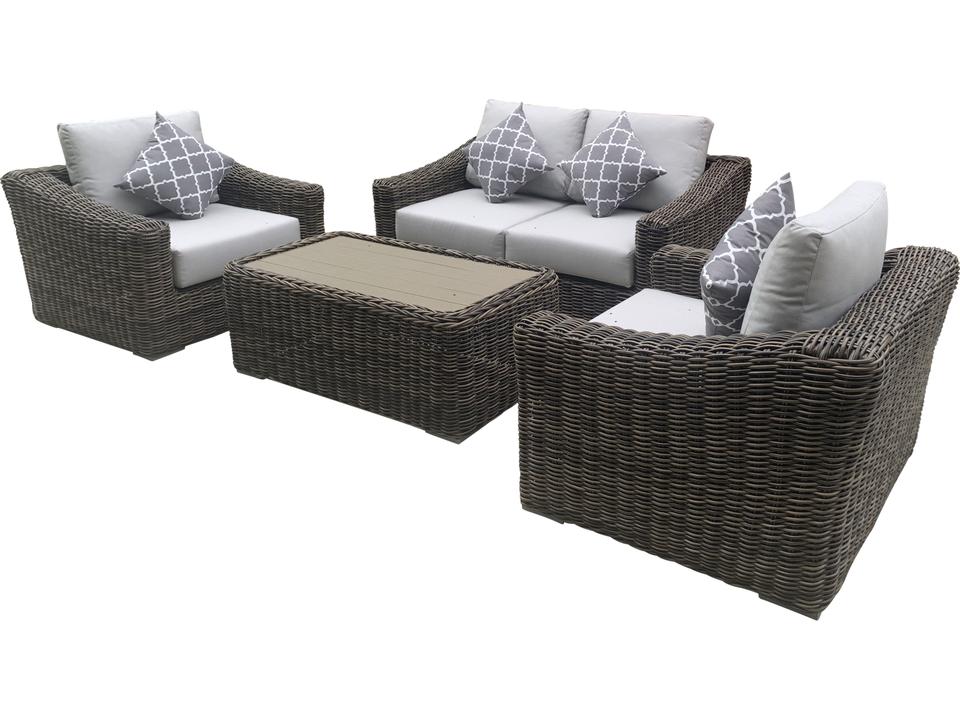Monterey Aluminum Cushion Lounge Set