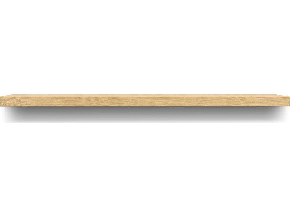 Balda 47-Inch Wall Shelf in Brown Oak Veneer