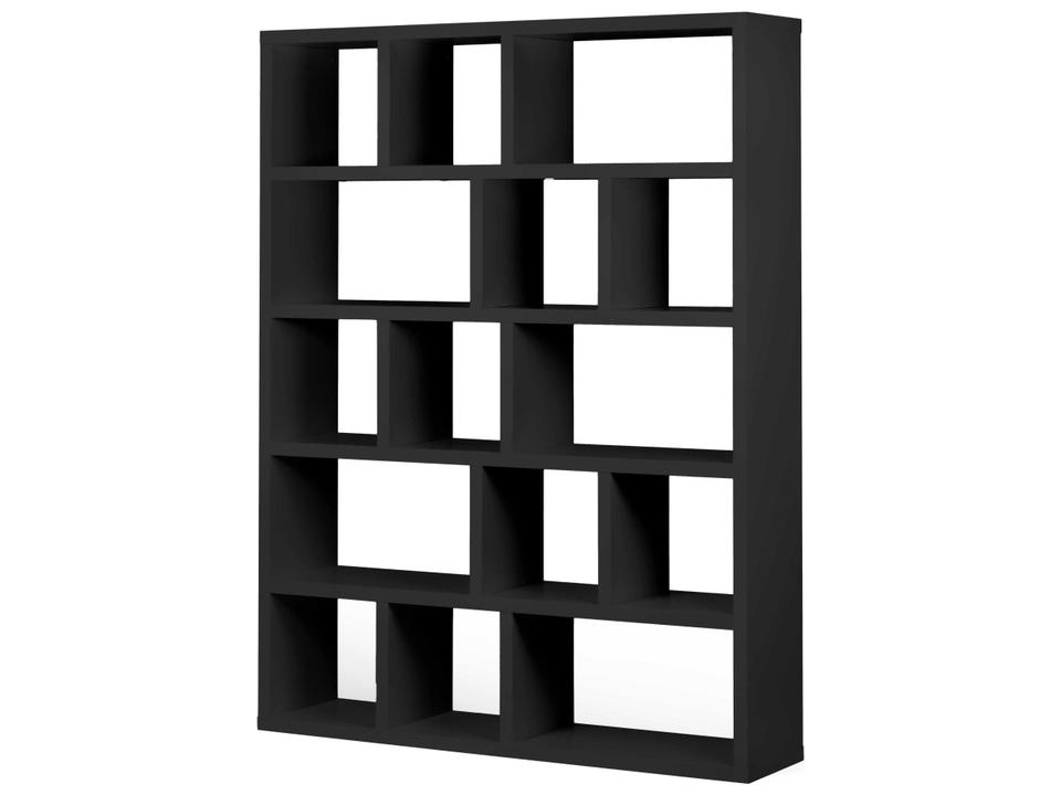 Berlin Pure Black Bookcase