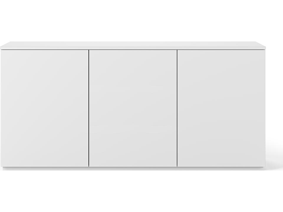 Join 71-Inch Pure White Sideboard with Shelves