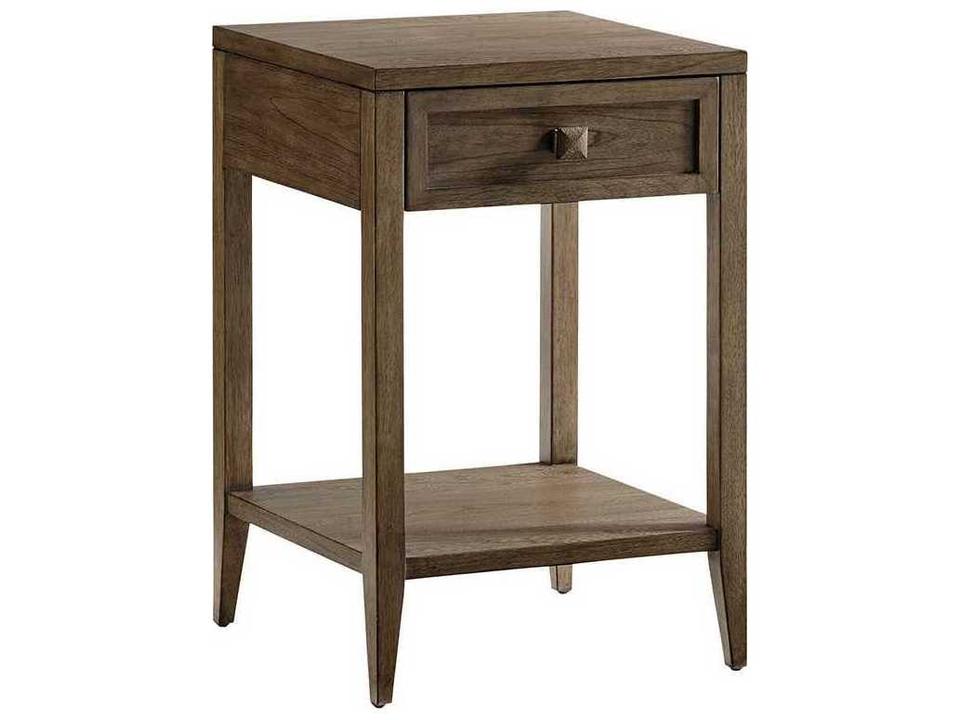 Cypress Point Ellsworth Night Table in Hatteras Gray