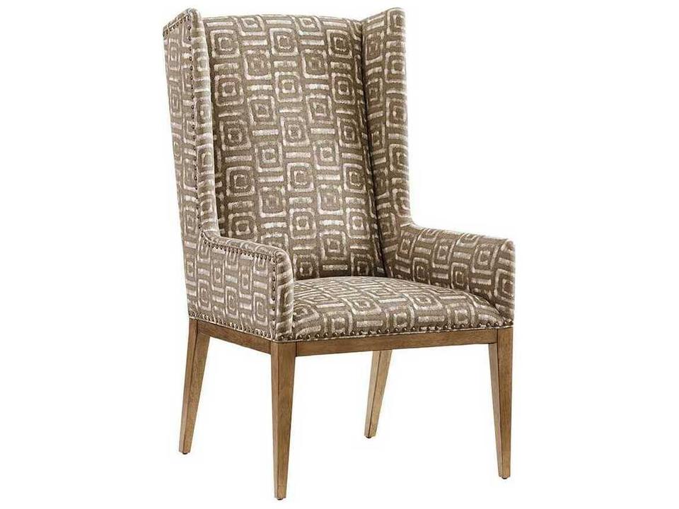Cypress Point Milton Host Dining Armchair with Nailhead Trim