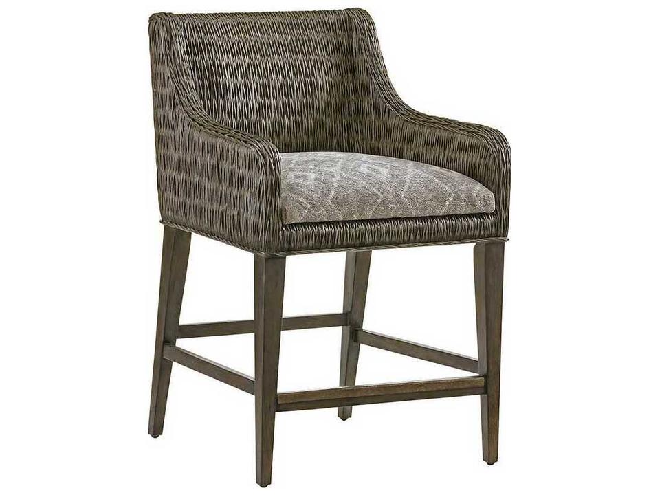 Turner Woven Counter Stool Cypress Point Collection