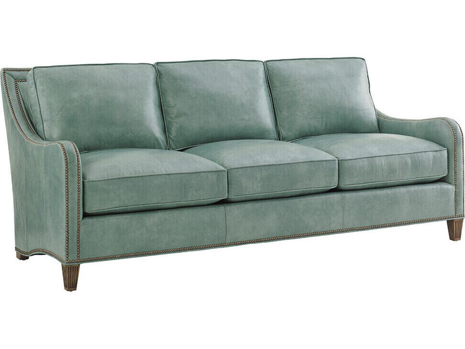 Twin Palms Koko Leather Sofa