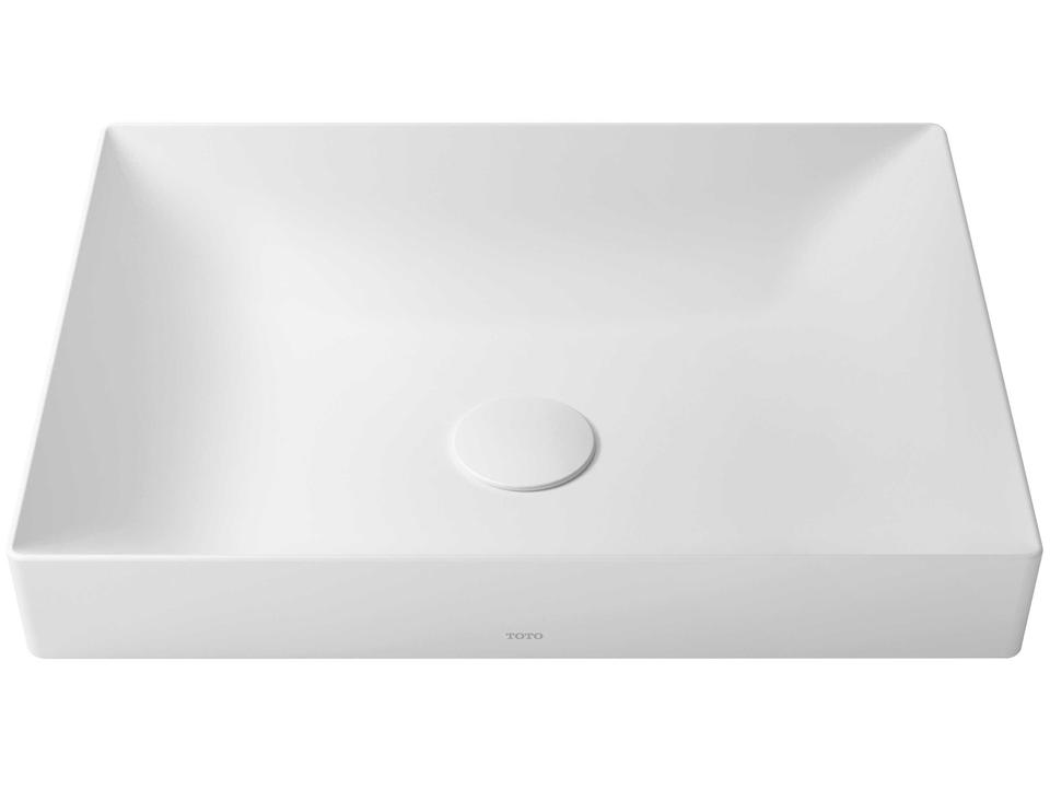 Kiwami 20-Inch Rectangular Vessel Bathroom Sink in Matte White