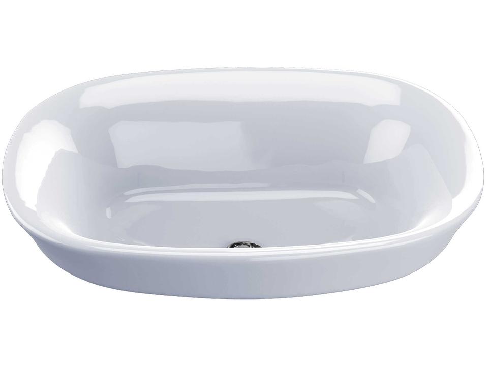 Maris Oval Semi-Recessed Vessel Bathroom Sink