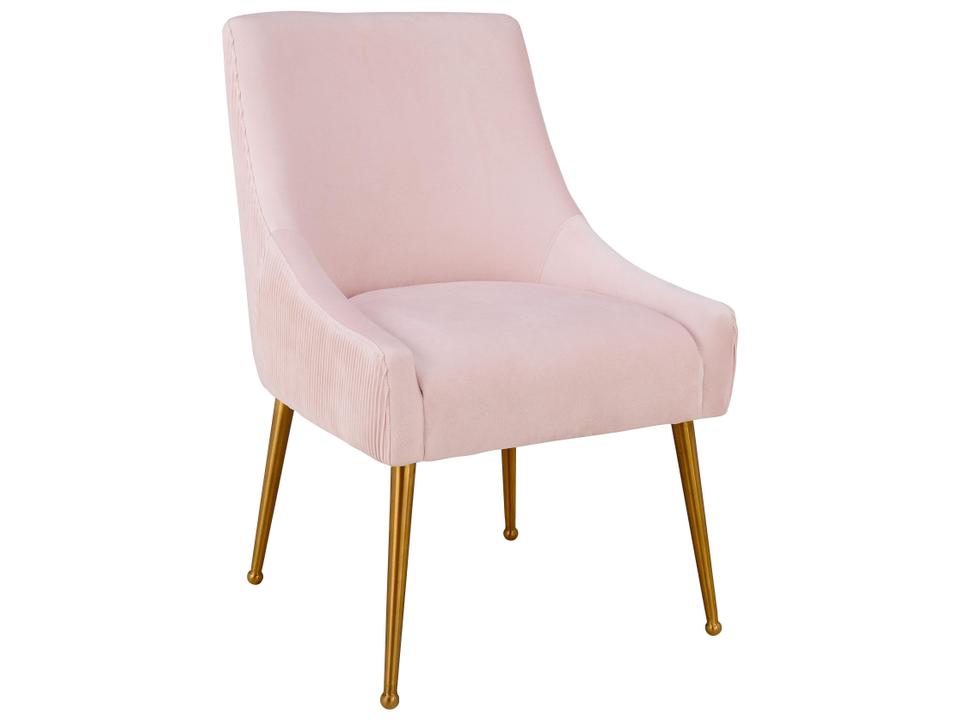 Beatrix Pleated Performance Velvet Dining Chair