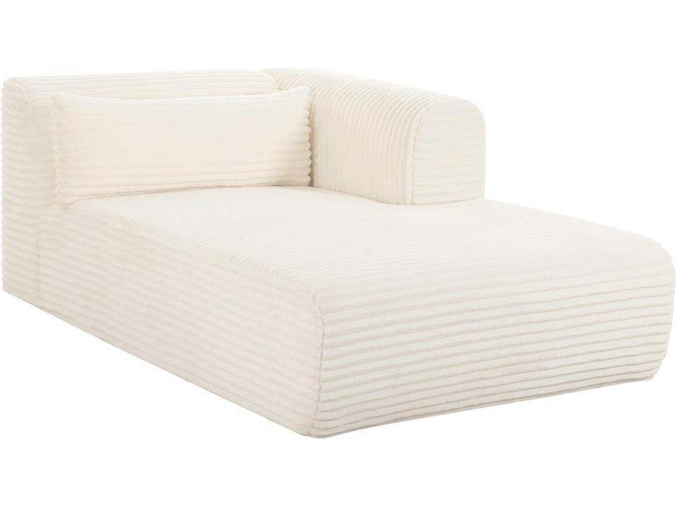 Tarra 71" Fluffy Oversized Performance Corduroy Modular Chaise