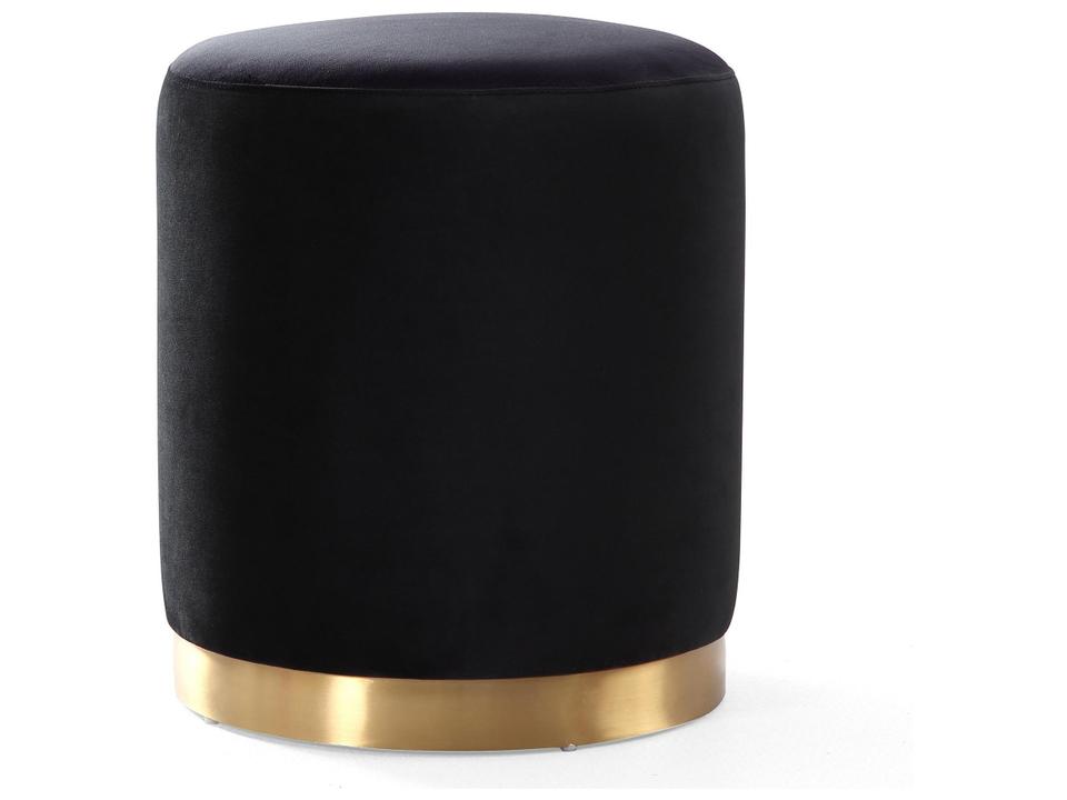 Opal Performance Velvet Ottoman