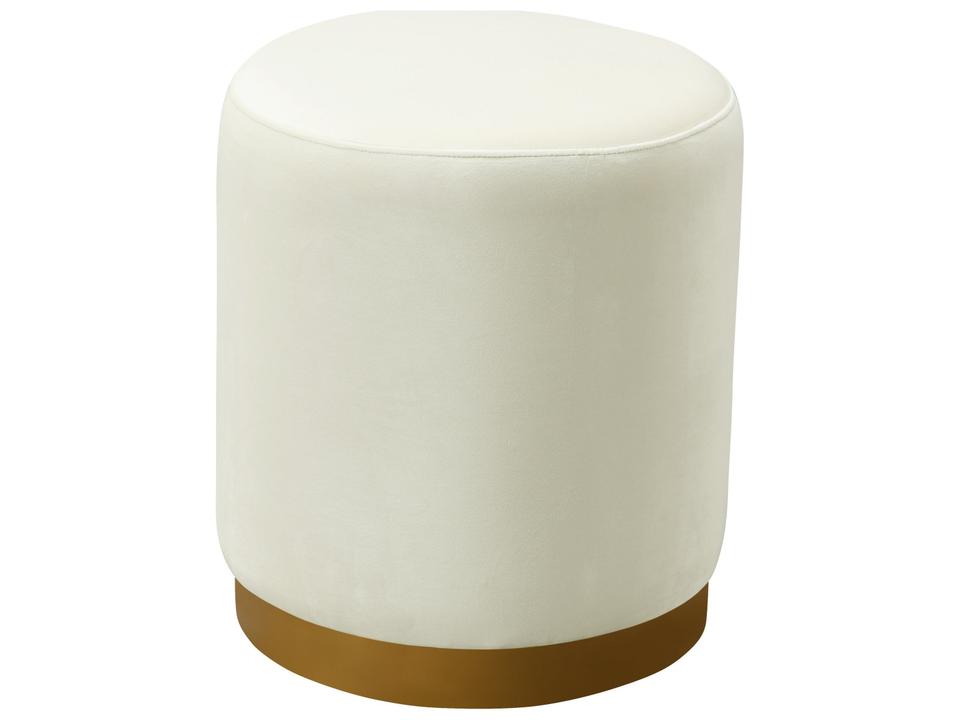 Opal Performance Velvet Ottoman