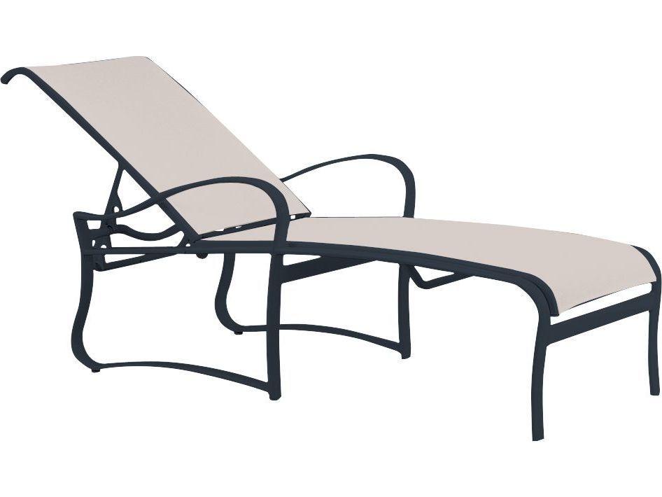 Shoreline Sling Aluminum Chaise Lounge