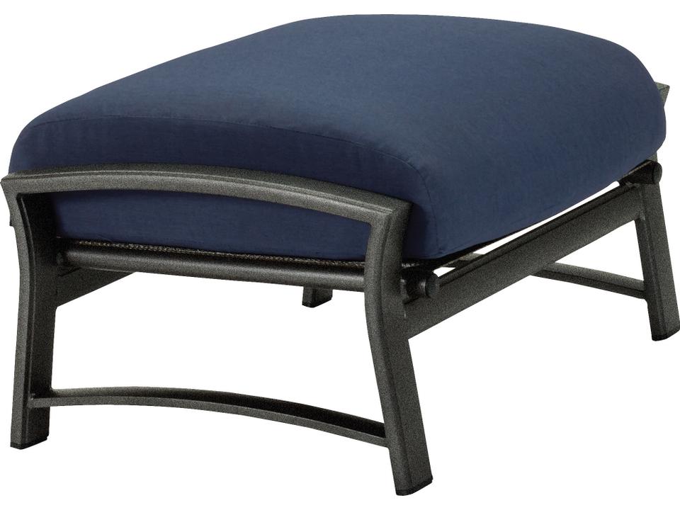 Corsica Cushion Aluminum Ottoman
