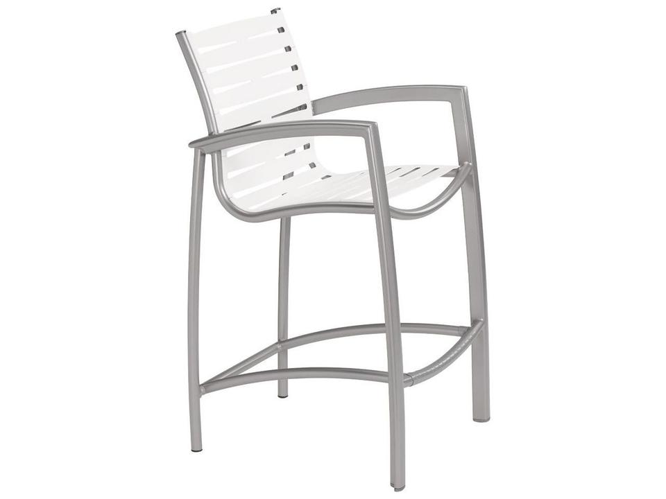 South Beach Ribbon Outdoor Bar Stool