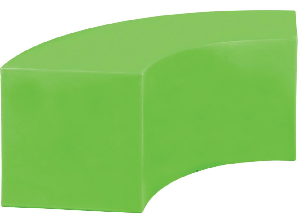 Curve Marine Grade Polymer Crescent Table Bench