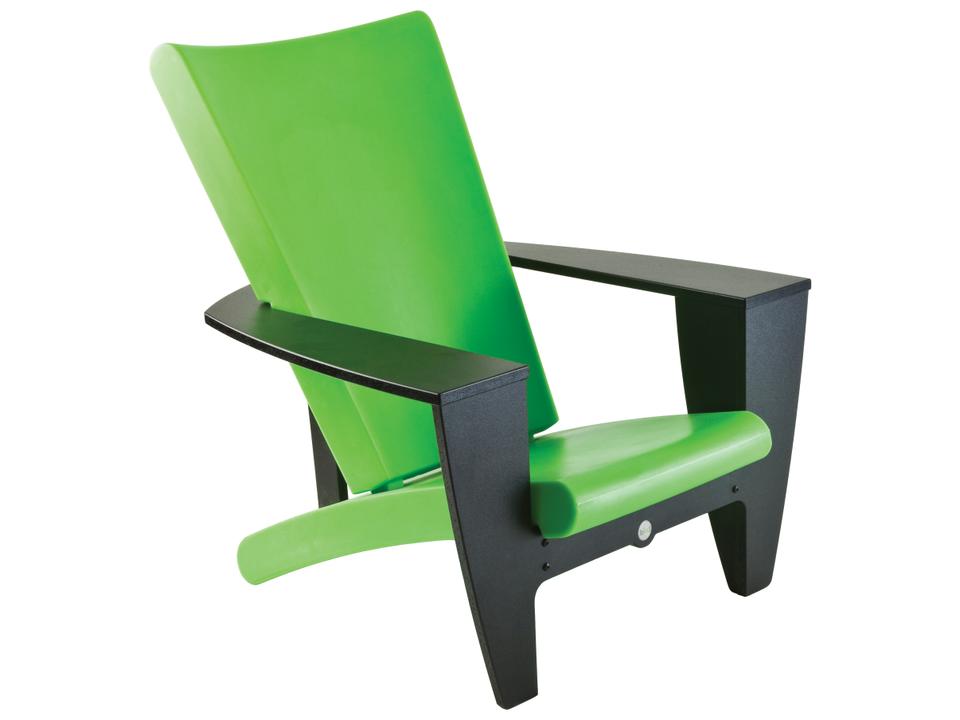 Curve Outdoor Marine Grade Polymer Lounge Chair in Various Colors