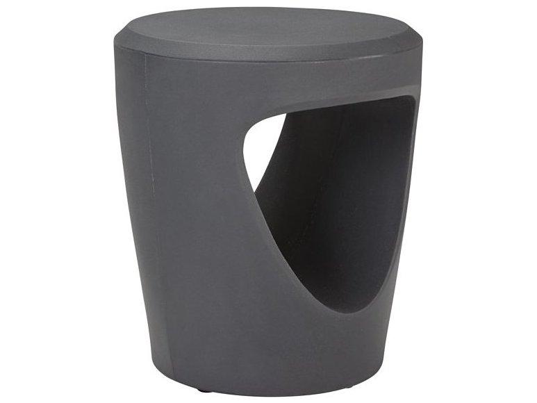 Radius Round Marine Grade Polymer Tea Table in Bright Colors