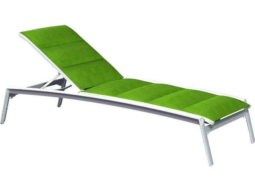 Elance Padded Sling Aluminum Chaise Lounge