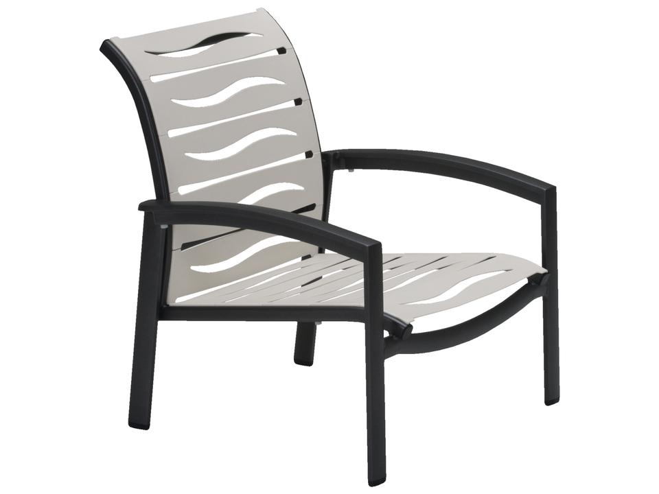 Elance EZ Span Wave Segment Spa Chair in Aluminum