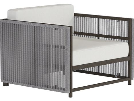 Cabana Club Rope Aluminum Lounge Chair by Richard Holbrook