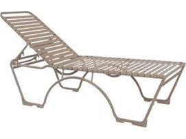 Kahana Aluminum Strap Stackable ADA Chaise Lounge